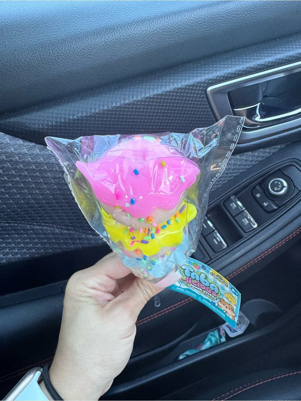 Taba-licious Stick  of donut Squishy donut Pastel Pink, Yellow, Blue